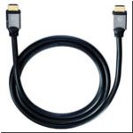 Oehlbach BLACK MAGIC - HDMI Kabel mit Ethernet (0,75m)