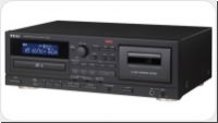 TEAC AD-850 *schwarz* kombiniertes Kassette CD-Player System