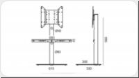 Spectral Just-Racks TV 610 SP TV-Mbel *klarglas*