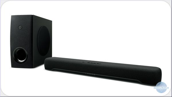 C30A und Yamaha mit *schwarz* wireless Voice SR Soundbar Clear Bluetooth Subwoofer