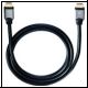 Oehlbach BLACK MAGIC - HDMI Kabel mit Ethernet (0,75m)
