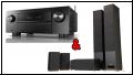 Jamo Denon Heimkinopaket S 809 HCS + AVR X2700H AV Receiver *schwarz*